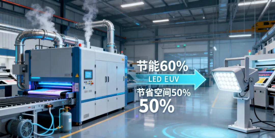 告别高能耗！LED-UV 固化如何重构胶印生产：效率、成本、环保三重突破